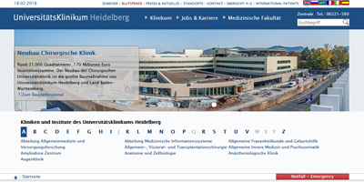 University Hospital and Medical Faculty Heidelberg